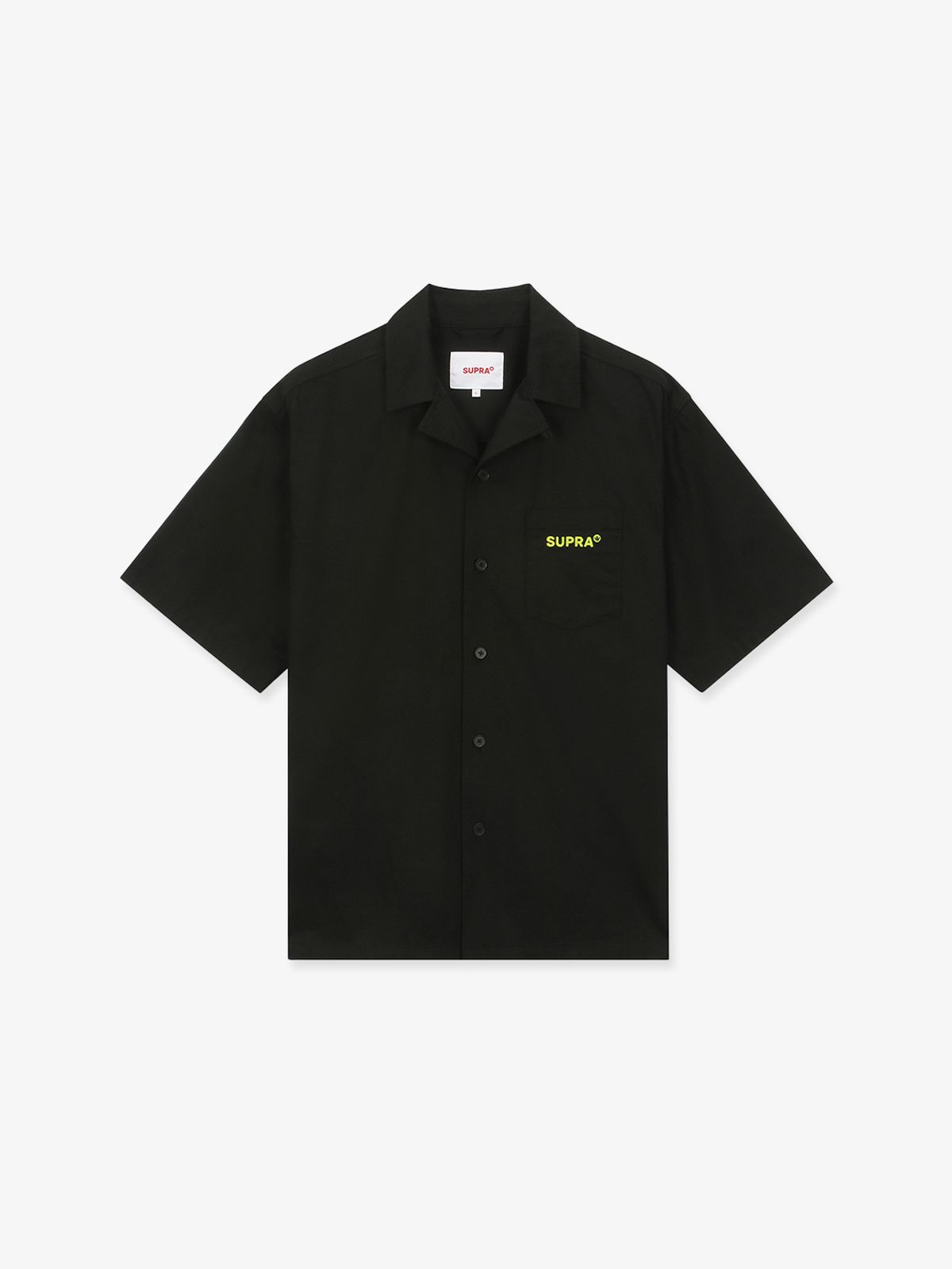 수프라(SUPRA) BAYC 루즈핏 반팔 셔츠(BLACK)
