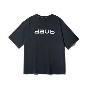 유니) 빅로고 반팔티_네이비