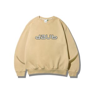 남성) 빅 로고 맨투맨_베이지