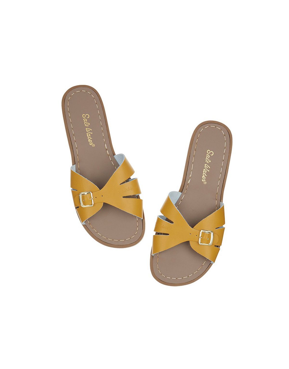 솔트워터(SALTWATER) ADULT CLASSIC SLIDE MUSTARD