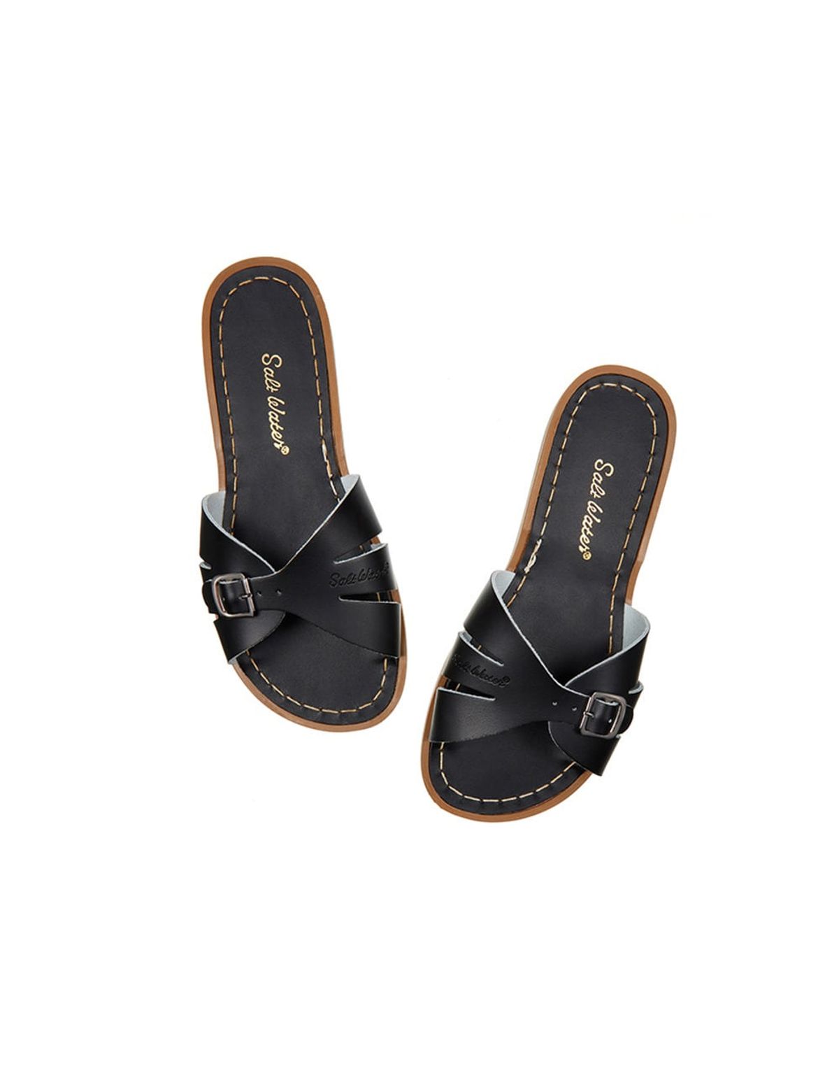 솔트워터(SALTWATER) ADULT CLASSIC SLIDE BLACK