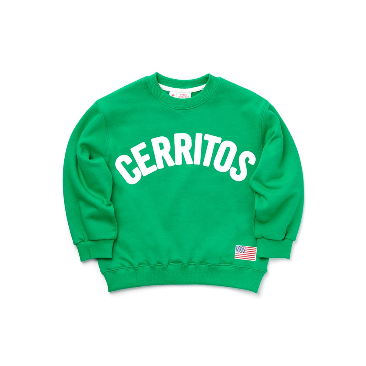 호텔세리토스(HOTEL CERRITOS) 키즈 Kids Cerritos Sweat-Shirt [BrightGreen]