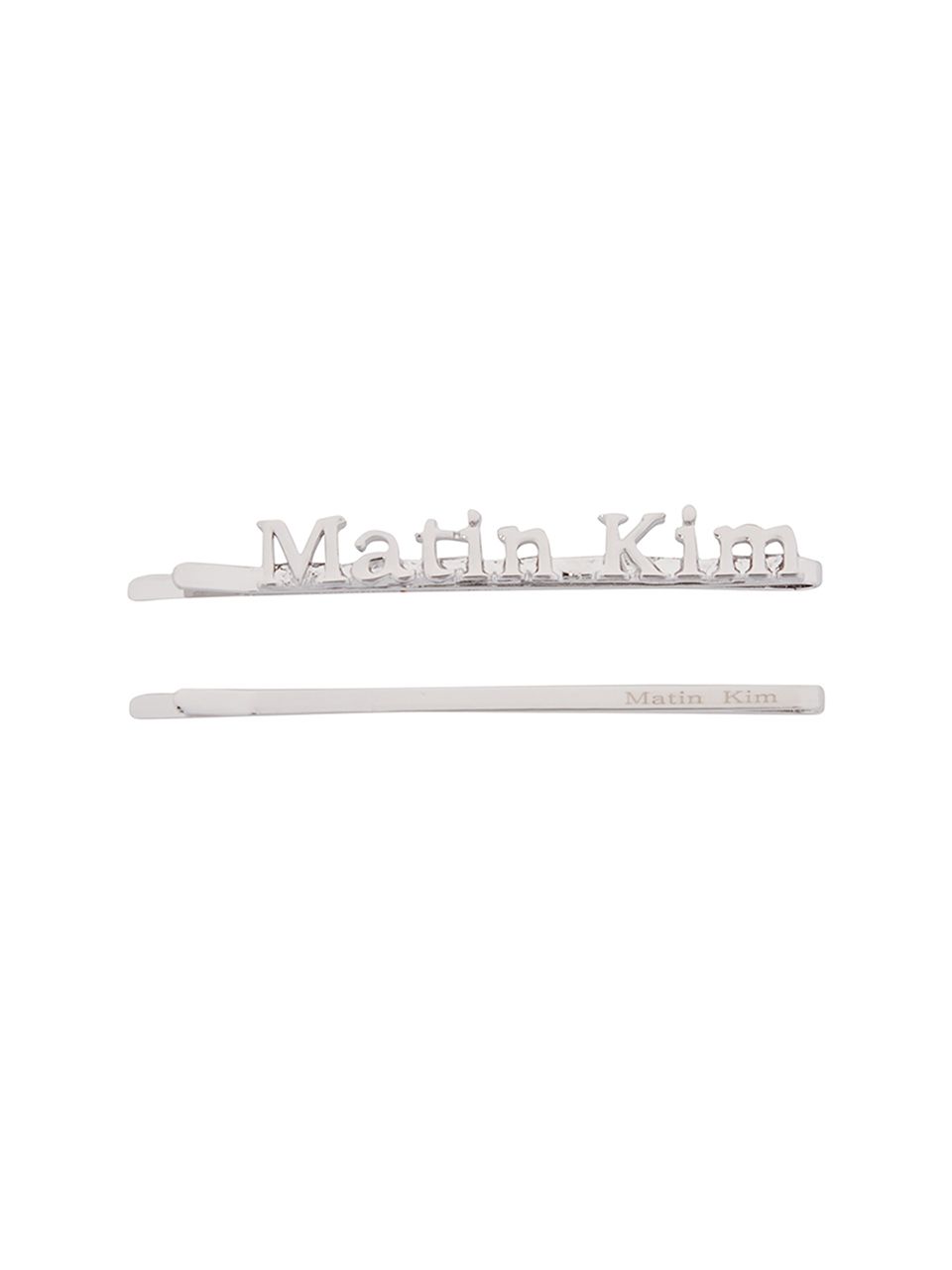 MUSINSA | MATIN KIM MATIN POPPIN HAIR CLIPS SET IN SILVER