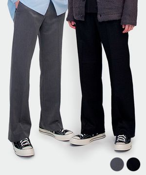 [2PACK]세미 부츠컷 슬랙스[2colors]