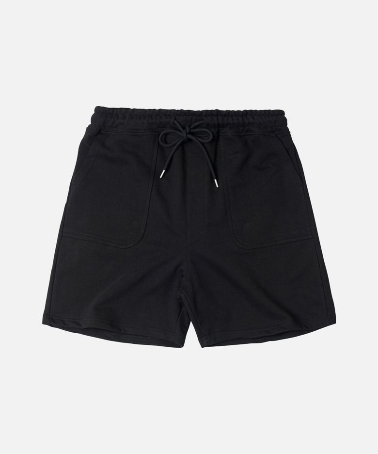 FATIGUE SWEAT SHORTS _ BLACK