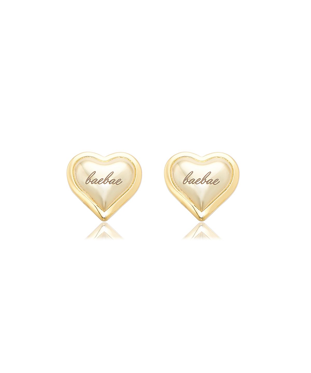배배(BAEBAE) Everyoung Heart Earring (gold)