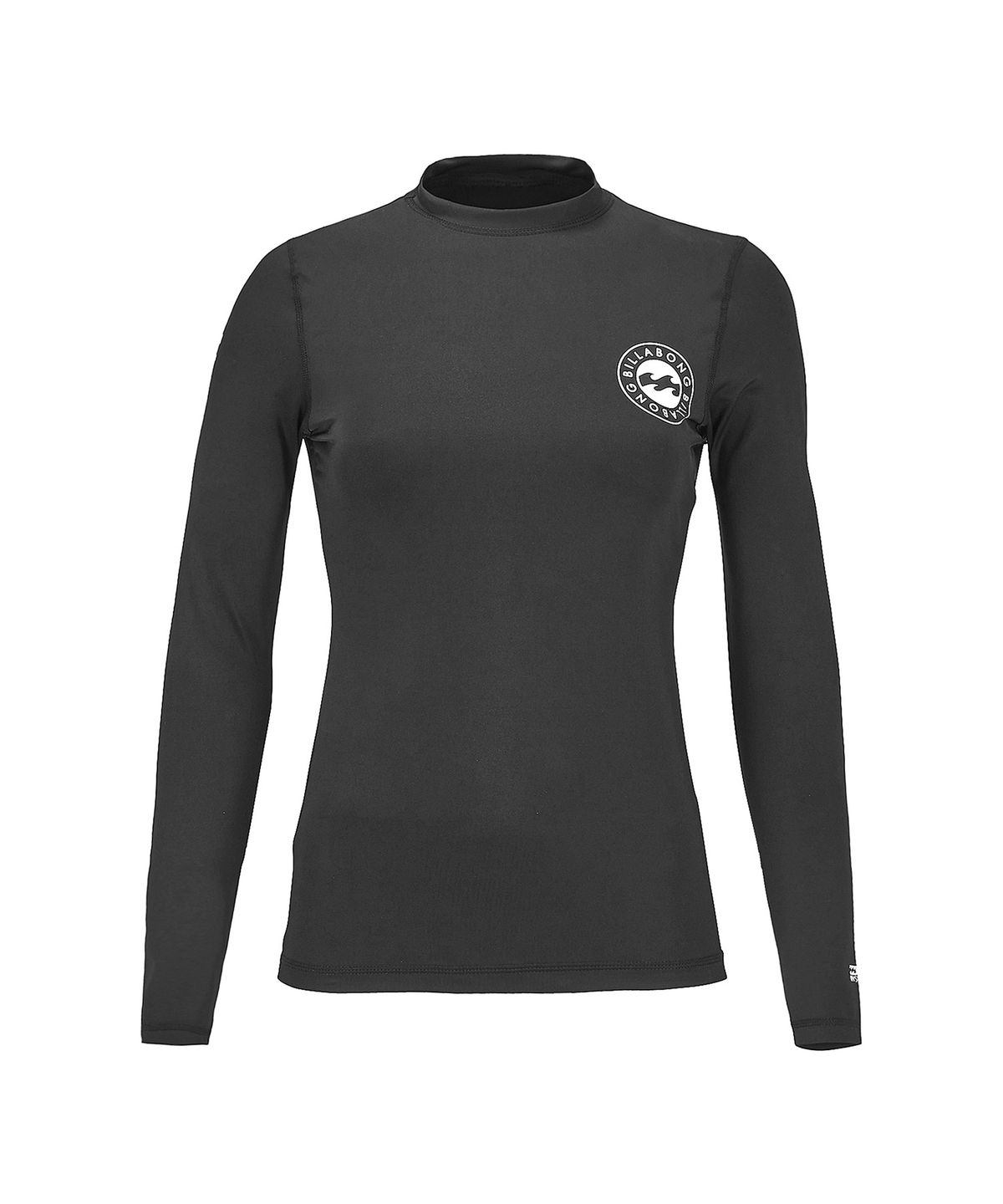 빌라봉(BILLABONG) 여성 서클 웨이브 루즈핏 래쉬가드 BLACK