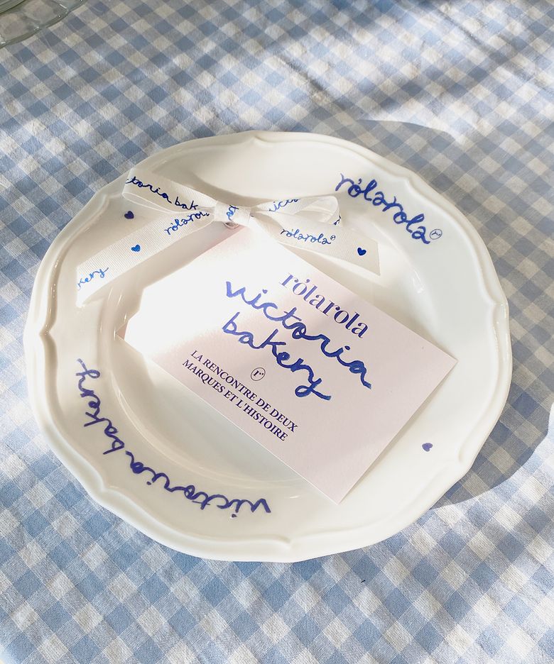 ROLAROLA X VB CERAMIC DESSERT PLATE