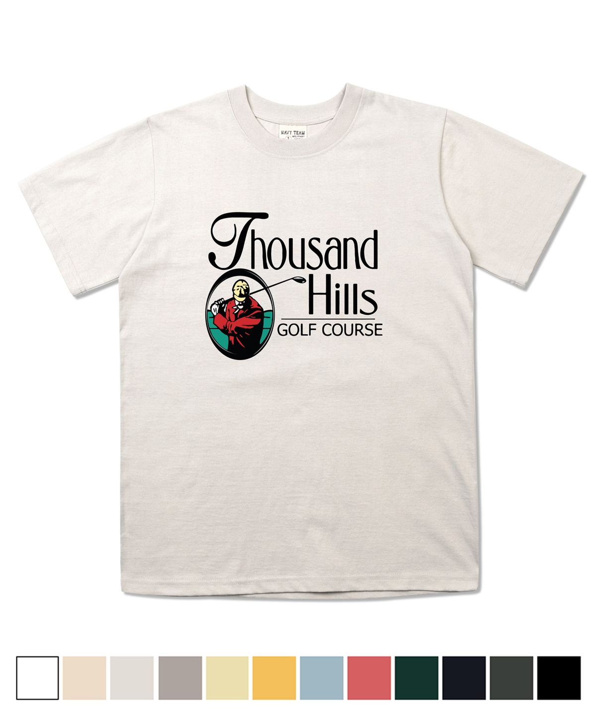 네이비팀(NAVYTEAM) NTV-THOUSAND HILLS GOLF COURSE SHORT SLEEVE
