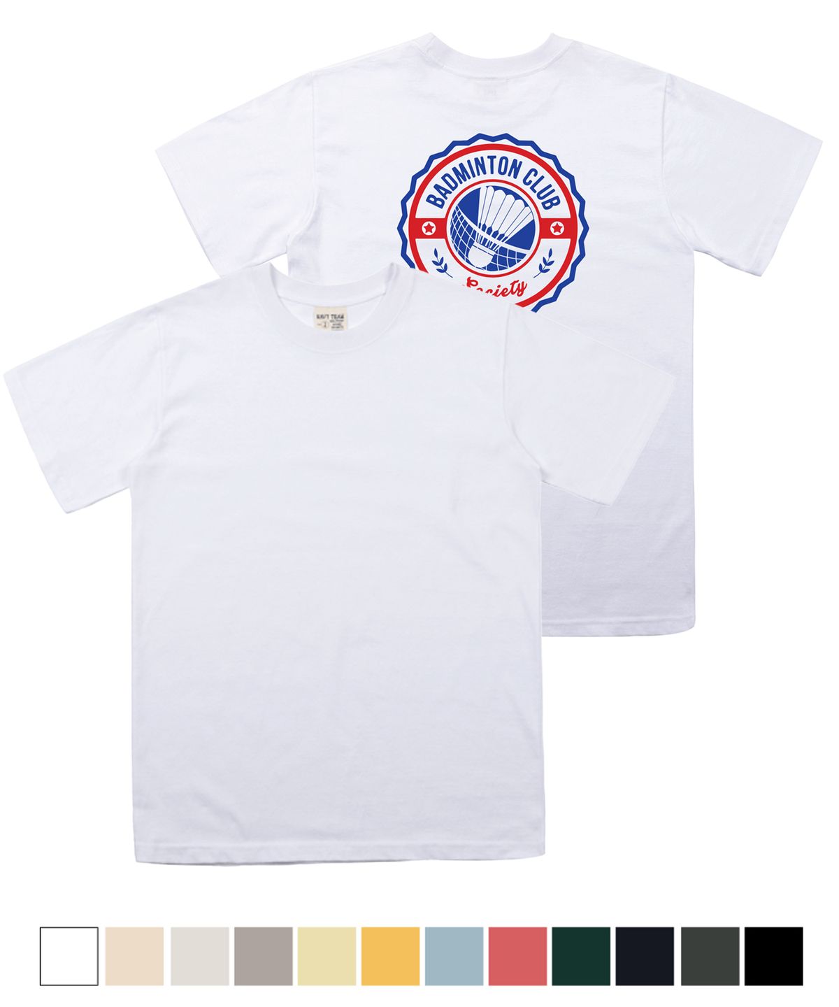 네이비팀(NAVYTEAM) NTV-BADMINTON CLUB SHORT SLEEVE