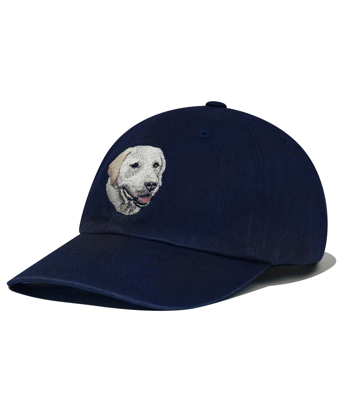리트리버클럽(RETRIEVER CLUB) WHITE LAB BALL CAP [NAVY]