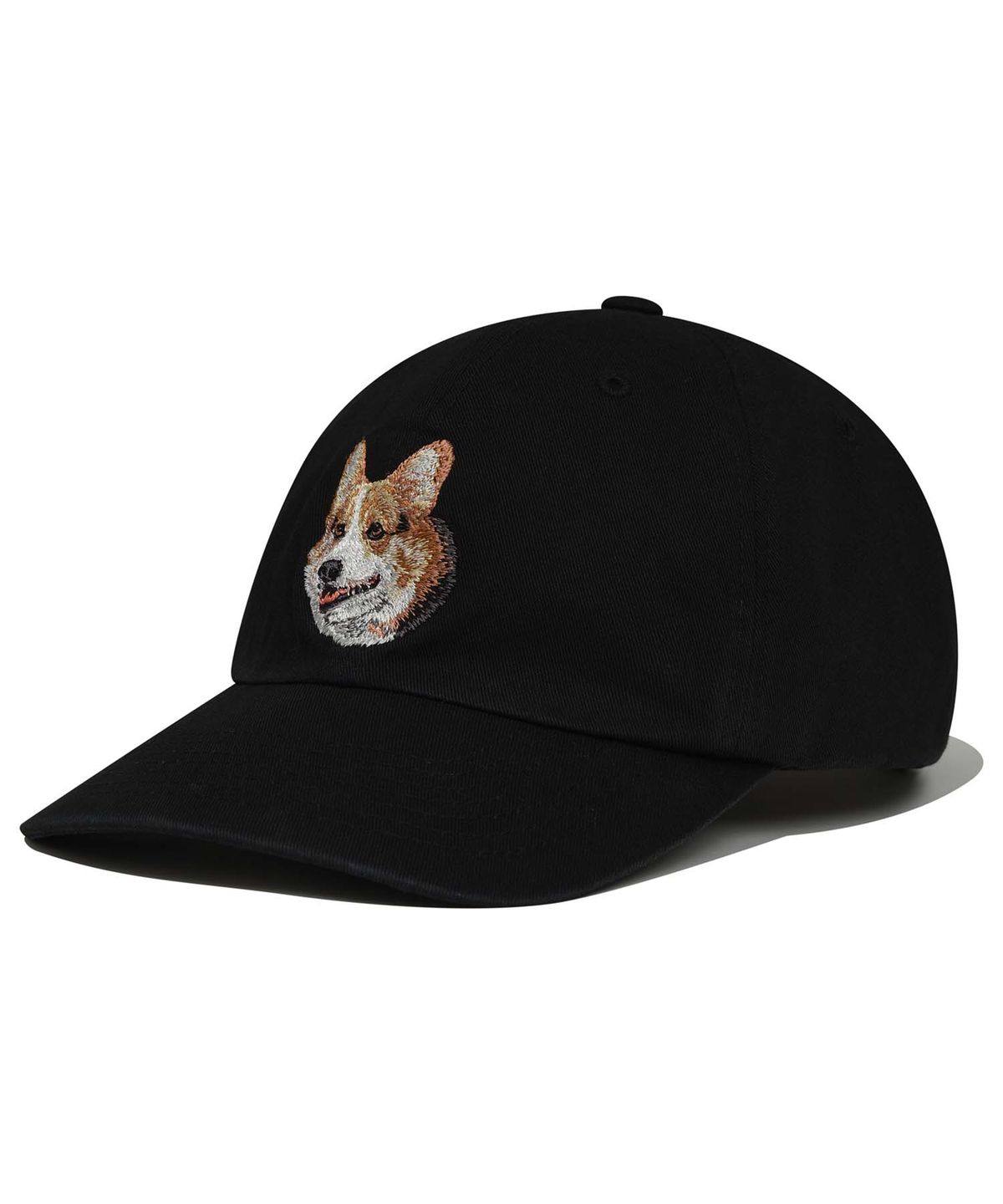 리트리버클럽(RETRIEVER CLUB) CORGI BALL CAP [BLACK]