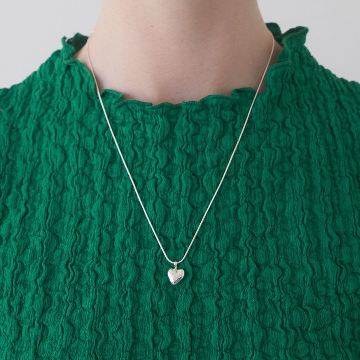 스틸 인스턴트(STILL INSTANT) Heart Greenery - Necklace 02