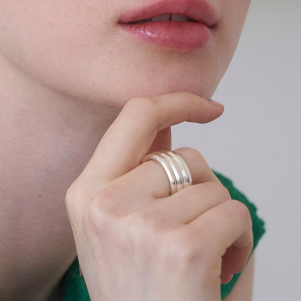 스틸 인스턴트(STILL INSTANT) Heart Greenery - Ring 05