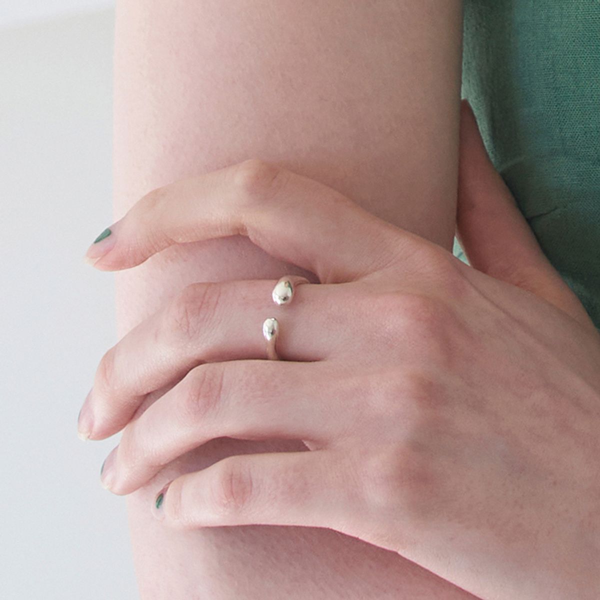 스틸 인스턴트(STILL INSTANT) Heart Greenery - Ring 04