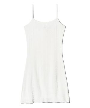 백 디테일 니트 원피스_화이트