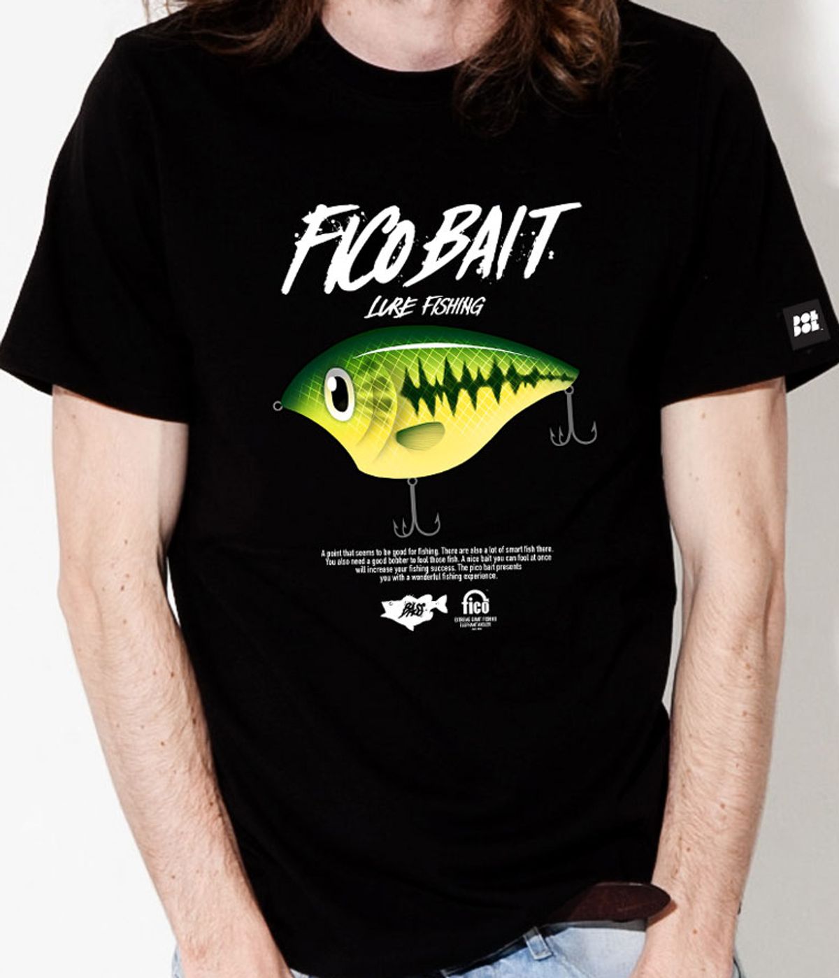 돌돌(DOLDOL) FICO_tshirts-187 익스트림 낚시 브랜드 피코 시즌2 캐릭터 그래픽 디자인 티셔츠