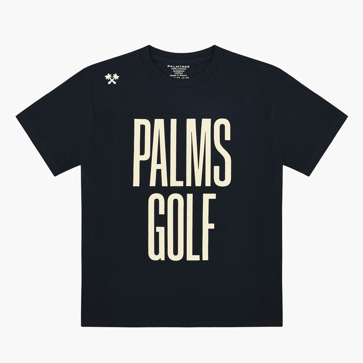 팜트리골프(PALMTREE GOLF) 팜스골프 반팔 티셔츠 네이비 Palms Golf T-SHIRT Navy