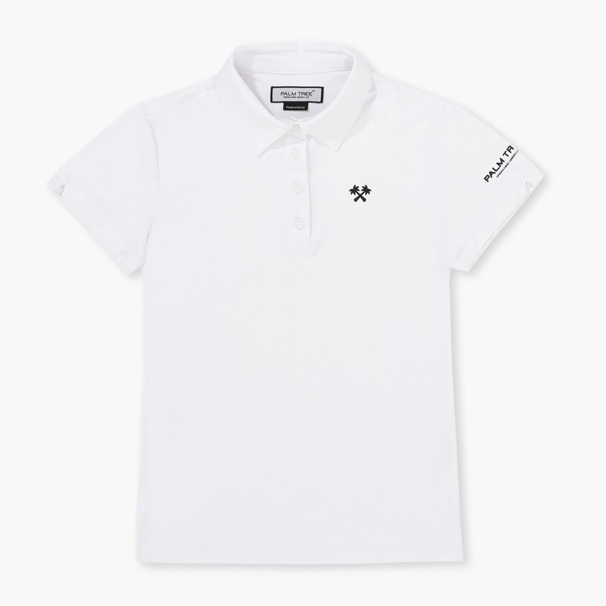팜트리골프(PALMTREE GOLF) 팜트리골프 Palm Icon PK T-shirts White