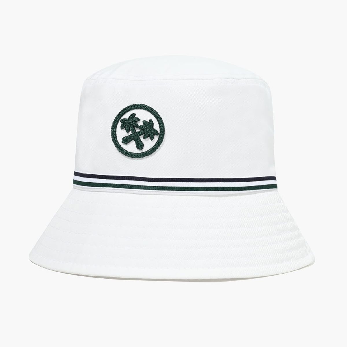 팜트리골프(PALMTREE GOLF) 아이콘 골프 버킷 햇 화이트 Icon Golf Bucket Cap White