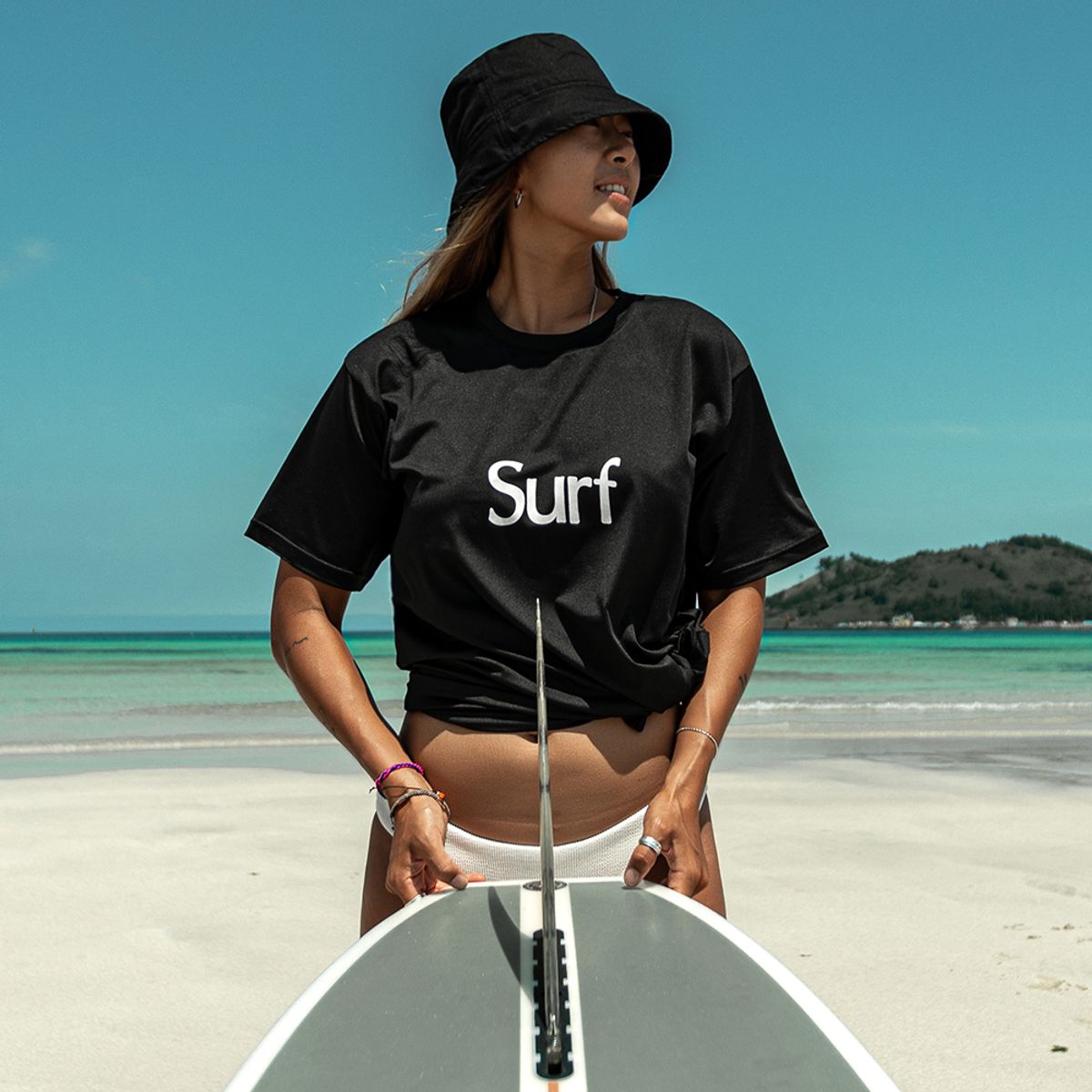 플래닛서프(PLANETSURF) 여성 반팔 래쉬가드 PS026BUWT