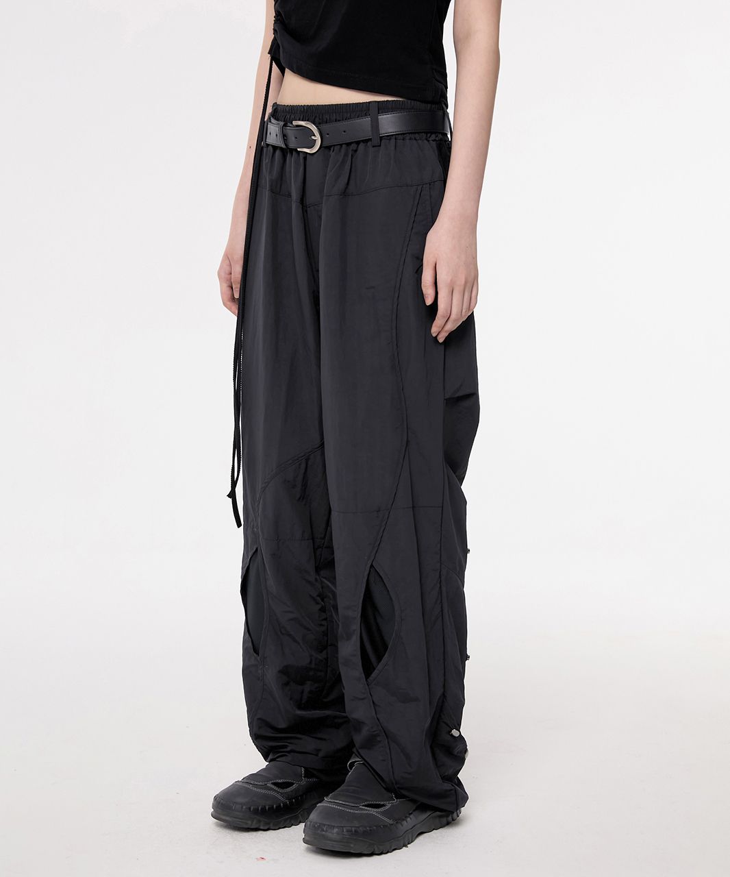 FLAREUP】E94 Cut-out Layered Pants | OUR BRAND,FLAREUP