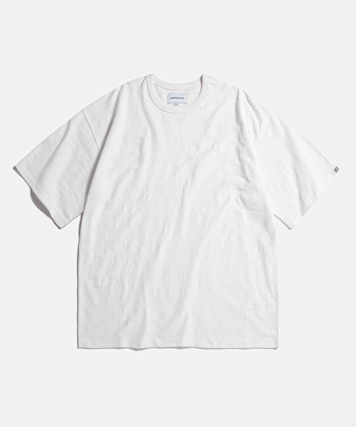 에스피오나지(ESPIONAGE) 60s Athletic Slub Tee Off White