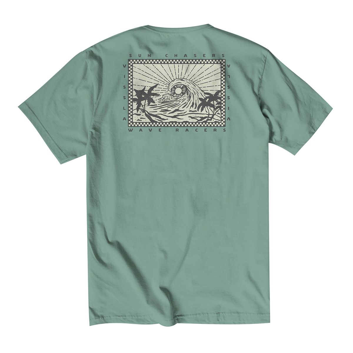 비슬라(VISSLA) Wave Racers Organic PKT Tee-JDE