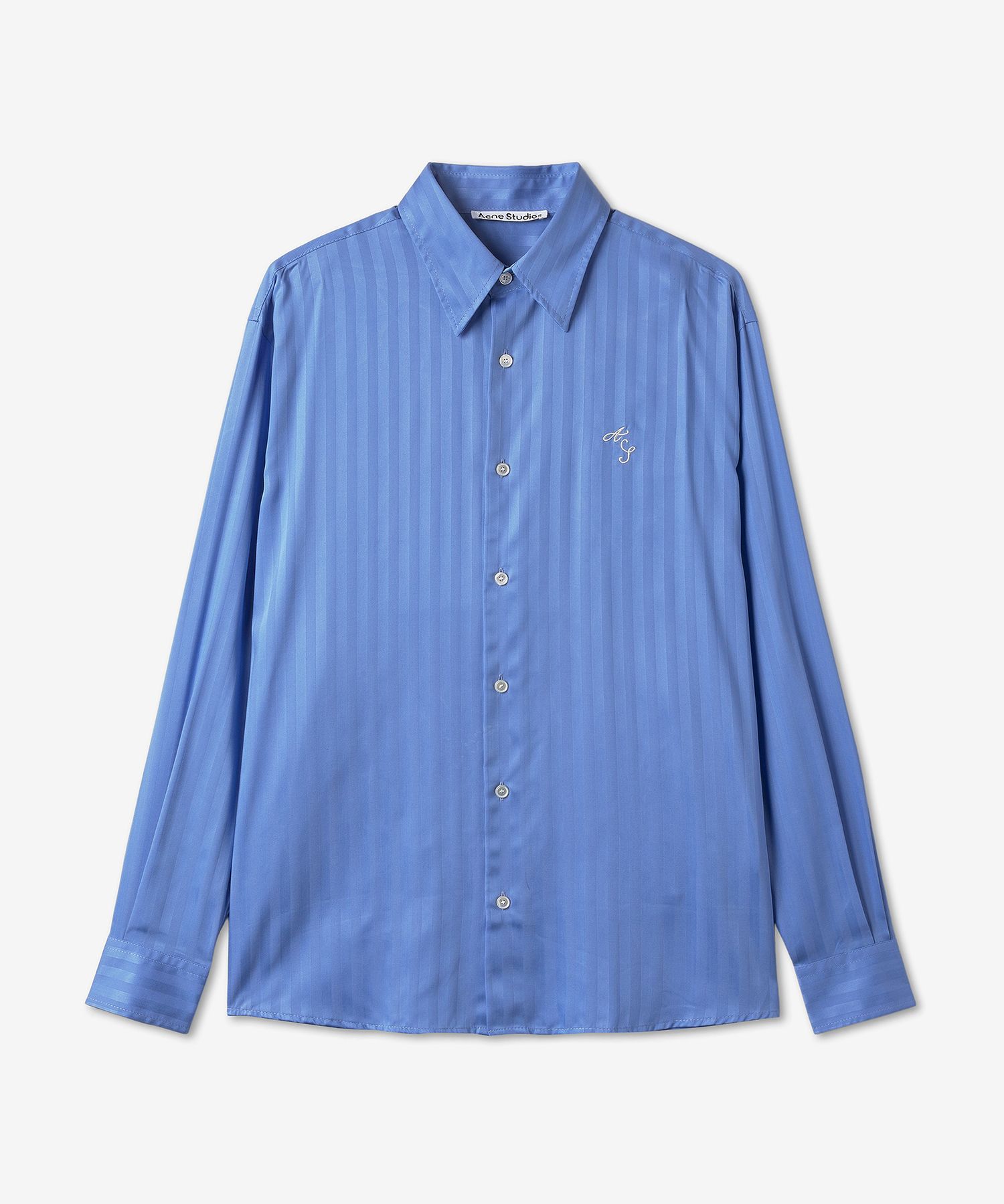 MUSINSA ACNE STUDIOS CDI Stripe Shirt Corn Flower Blue BB0500CDI