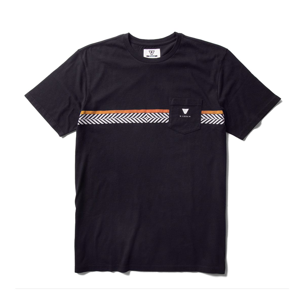 비슬라(VISSLA) Woodside SS PKT Tee-BLK