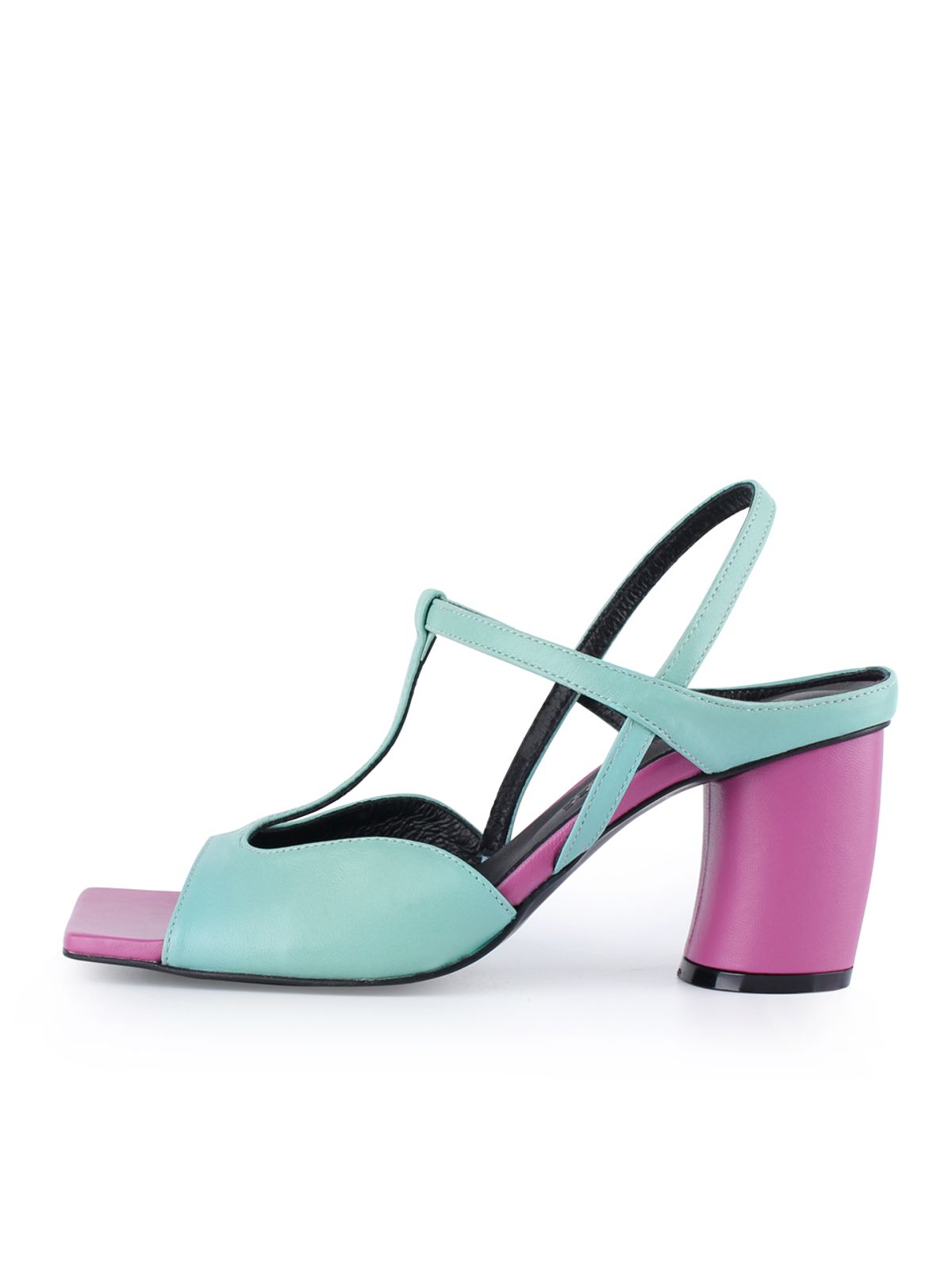 꼼므지(COMMEGEE) T Strap Wave Sandals / CG1040MIPU