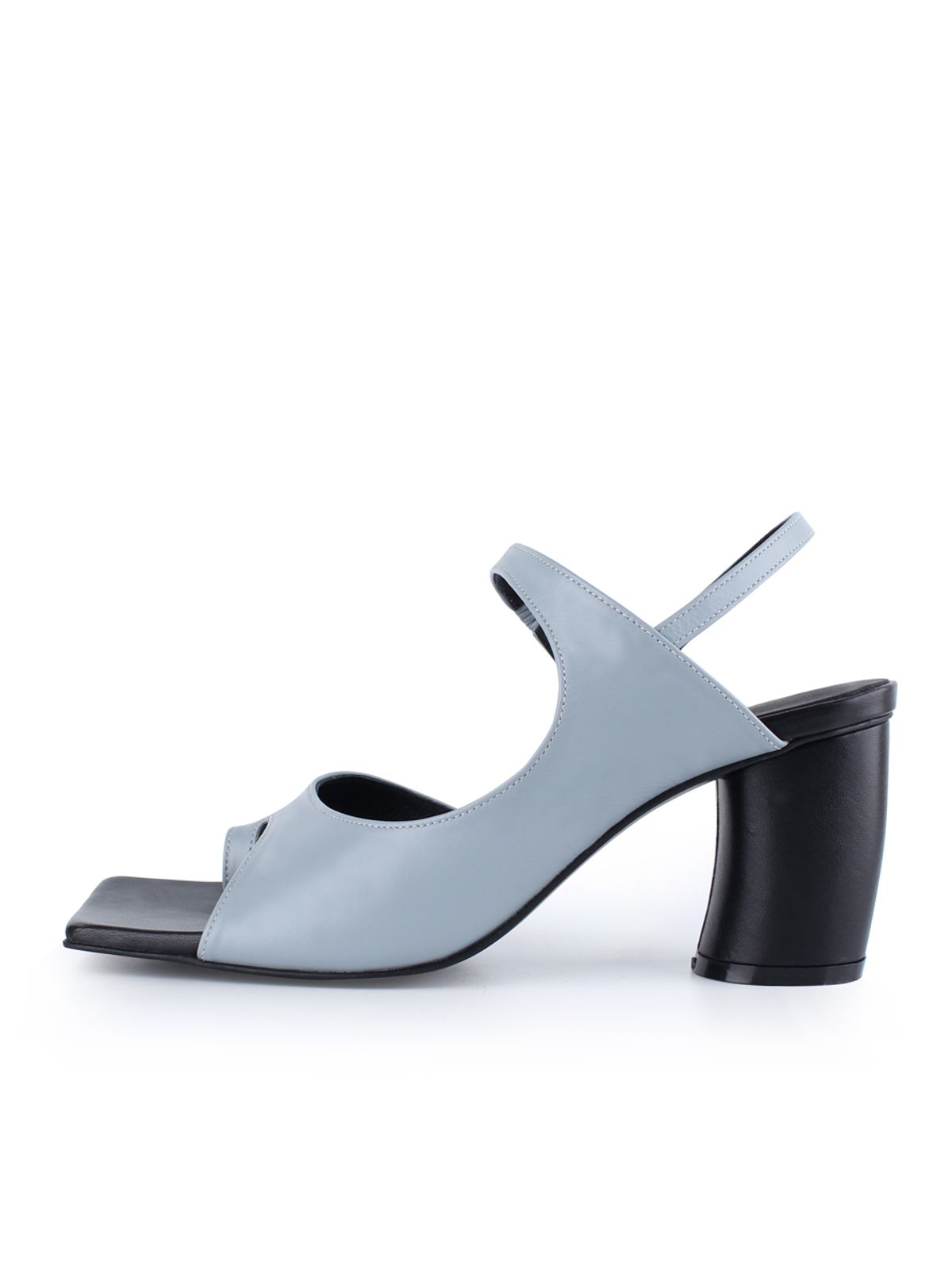꼼므지(COMMEGEE) Asymmetry Sandals / CG1042G.BL