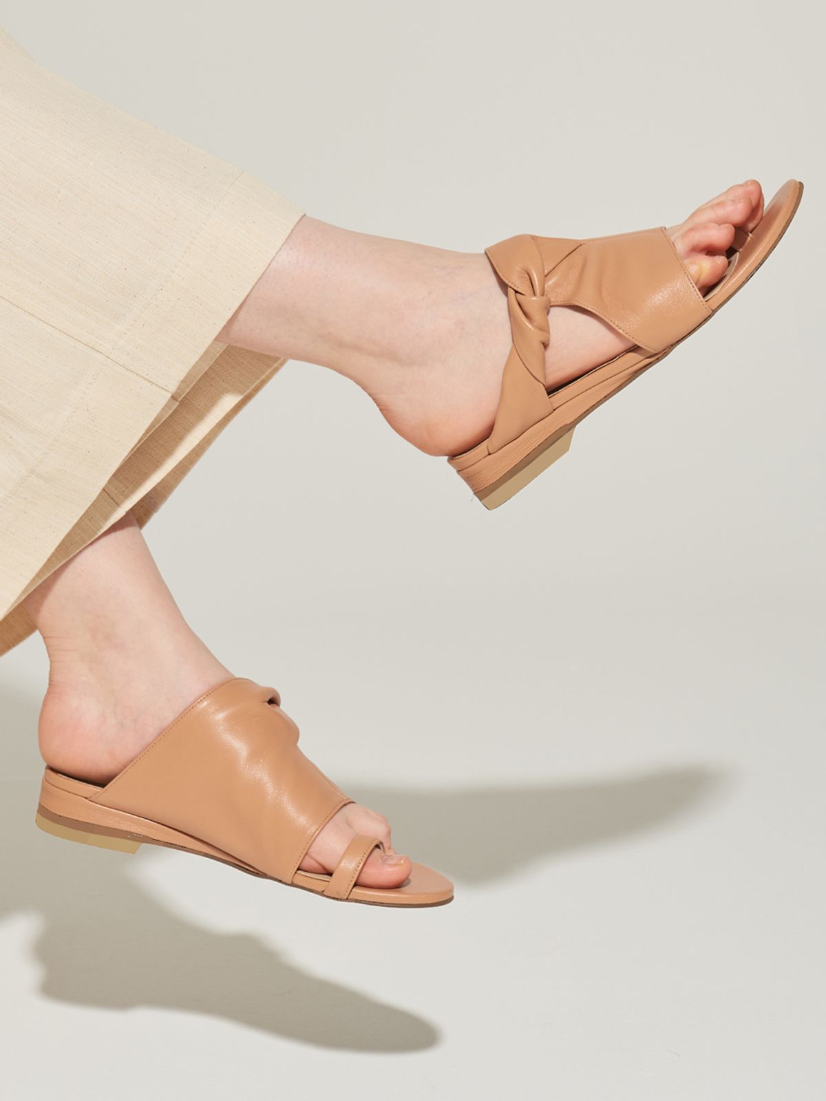 꼼므지(COMMEGEE) The Twisted Sandal / CG1044CR