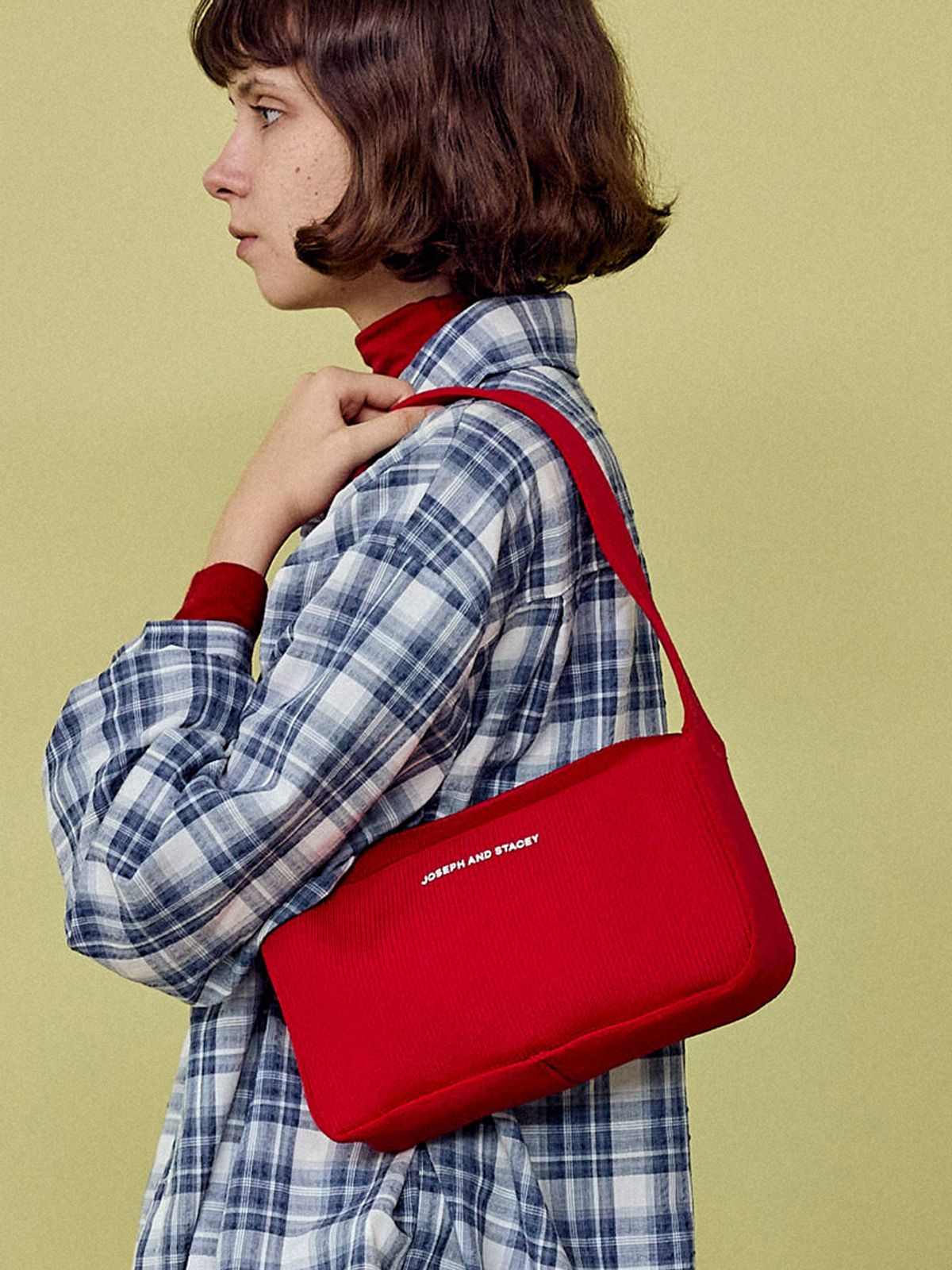 조셉앤스테이시(JOSEPH&STACEY) LPK Arton Knit Shoulder Bag M (ALL)