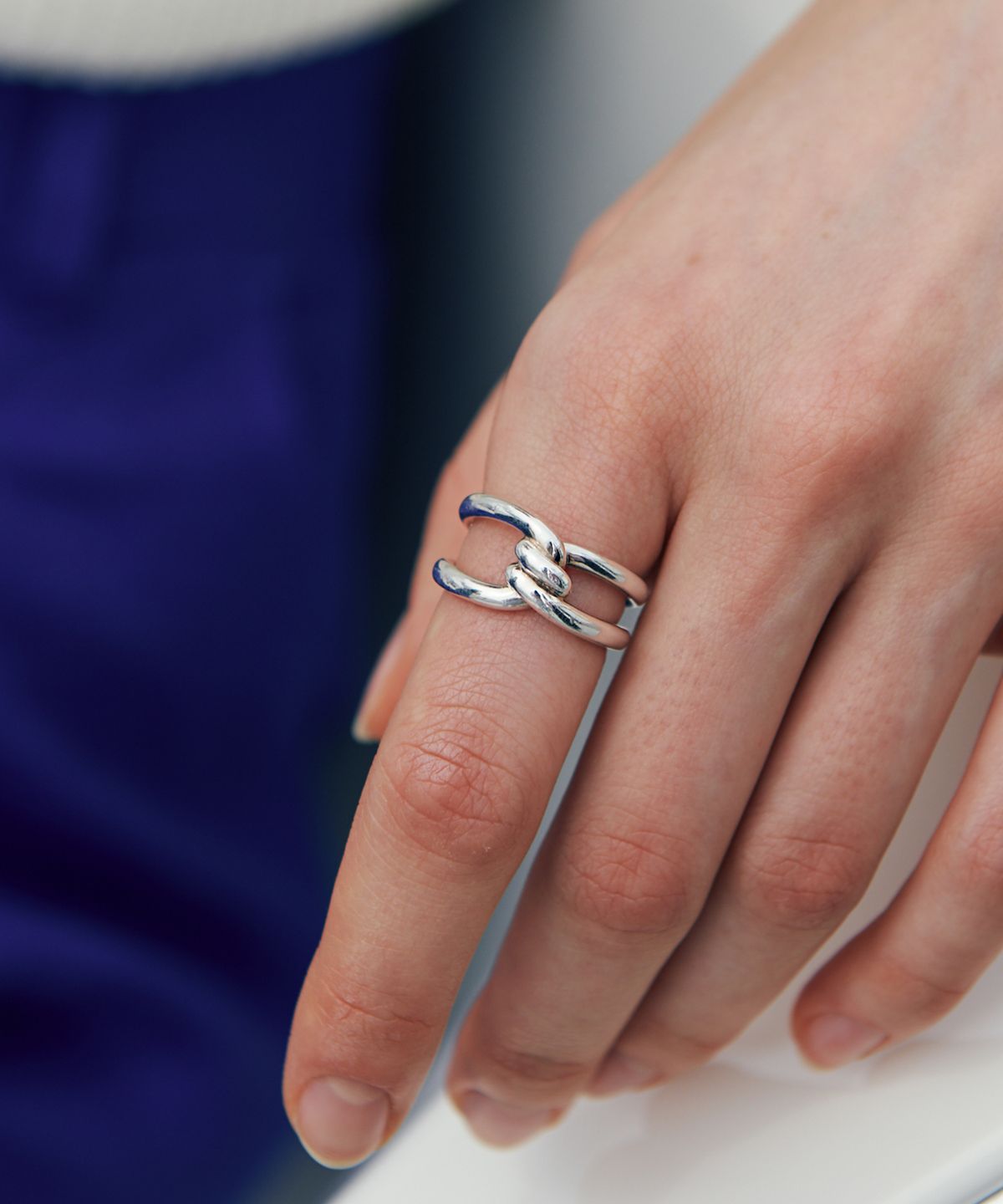 베흐트(VERTE) [925 silver] Cinq.silver.202 / kape ring