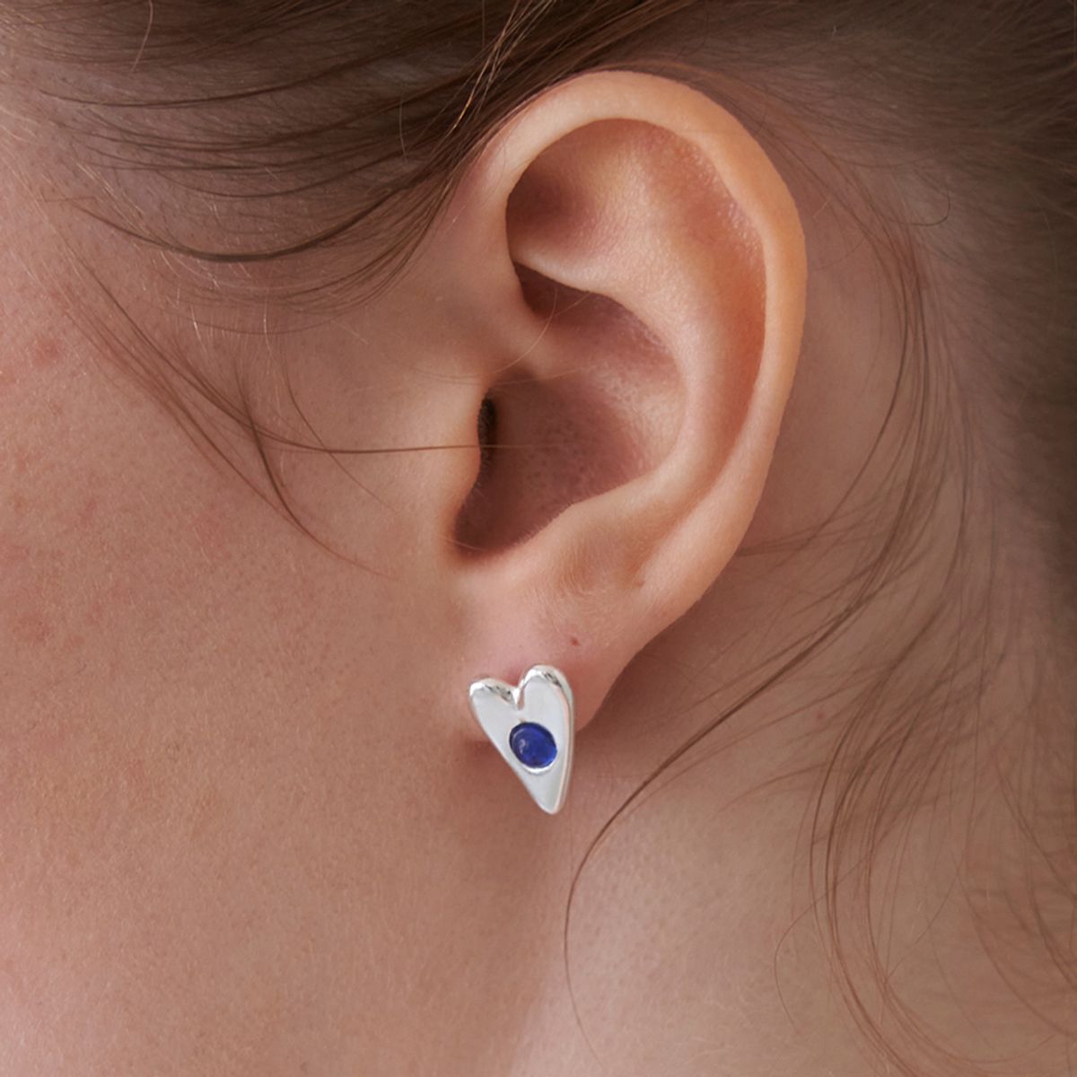 스틸 인스턴트(STILL INSTANT) Heart Greenery - Earring 06 (2colors)