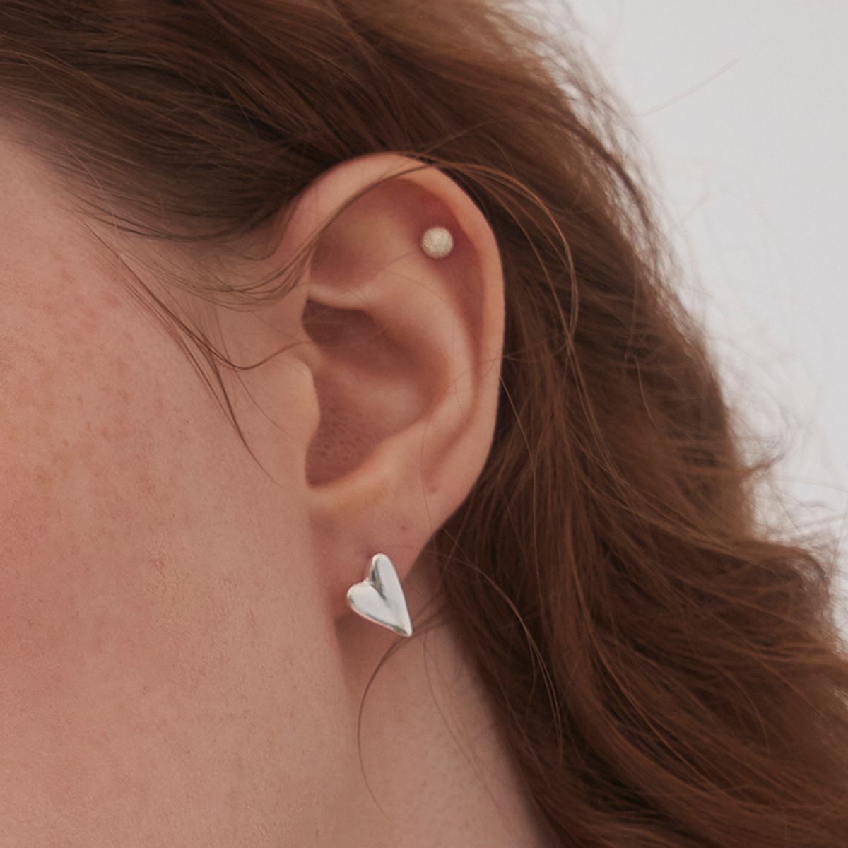 스틸 인스턴트(STILL INSTANT) Heart Greenery - Earring 04