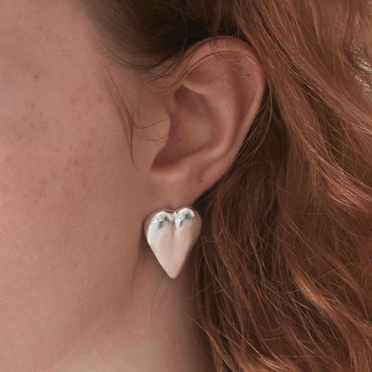 스틸 인스턴트(STILL INSTANT) Heart Greenery - Earring 01