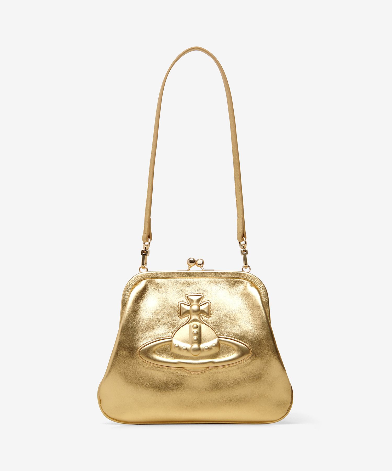 る*る様 vivienne westwood バッグ gold レディース ビビ MUSINSA | VIVIENNE WESTWOOD Women's ORB Clutch Shoulder Bag - Gold