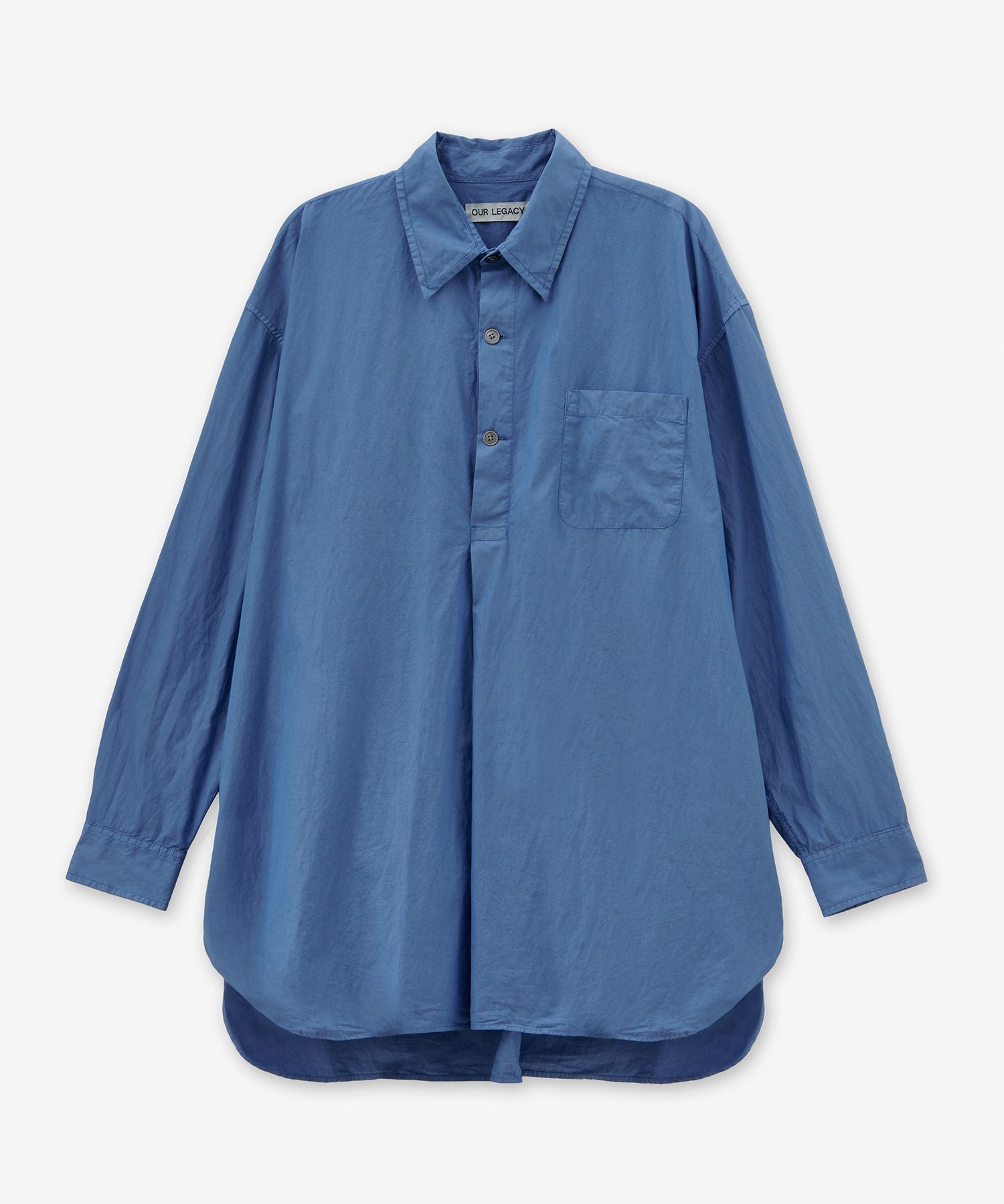 MUSINSA | OUR LEGACY Popover Shirt - Antique Blue / M2232PA