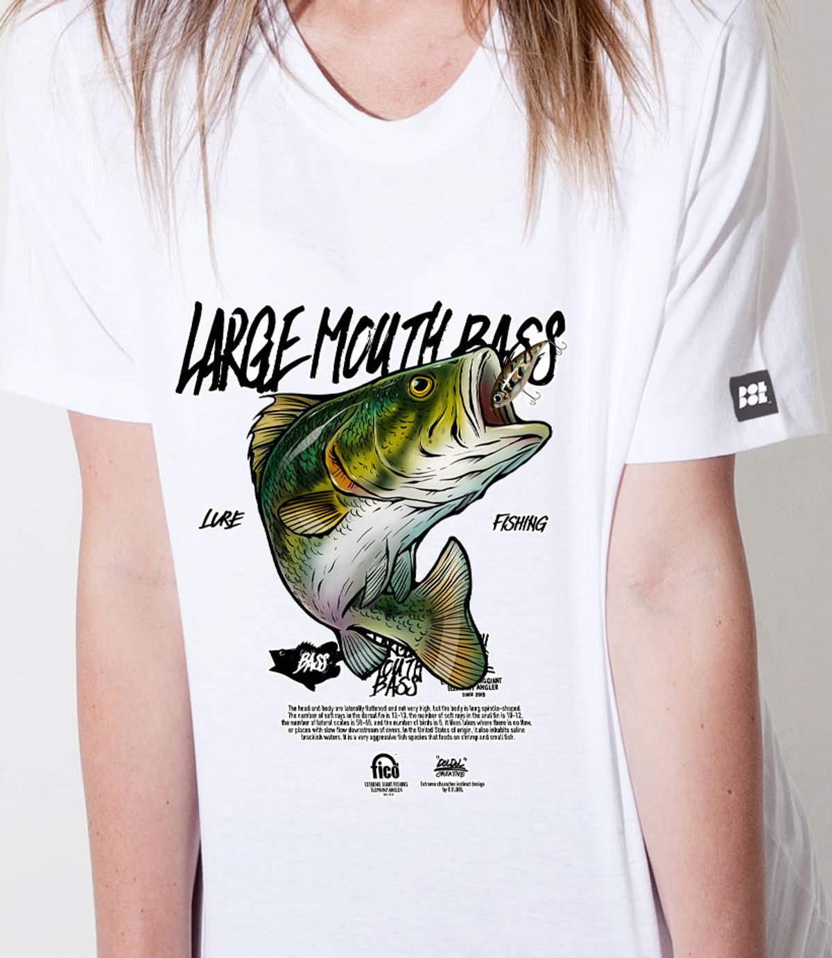 돌돌(DOLDOL) FICO_tshirts-191 익스트림 낚시 브랜드 피코 시즌2 캐릭터 그래픽 디자인 티셔츠