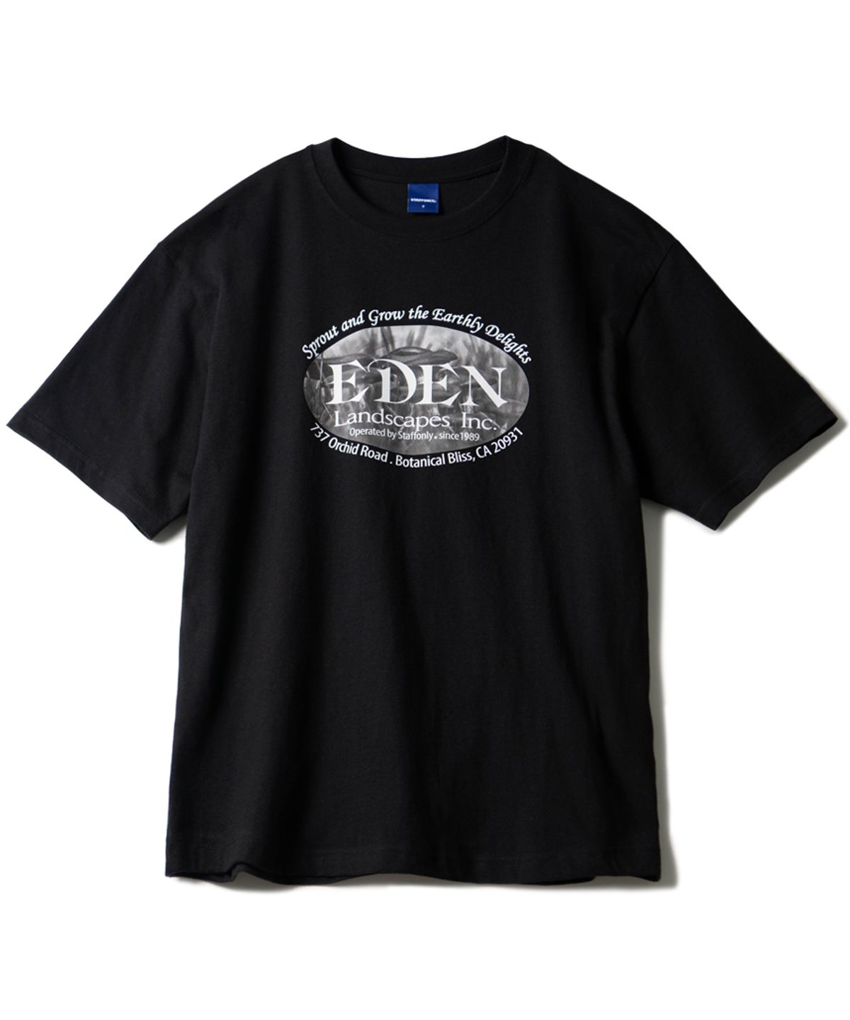 스텝온리(STAFFONLY) EDEN TEE (BLACK)