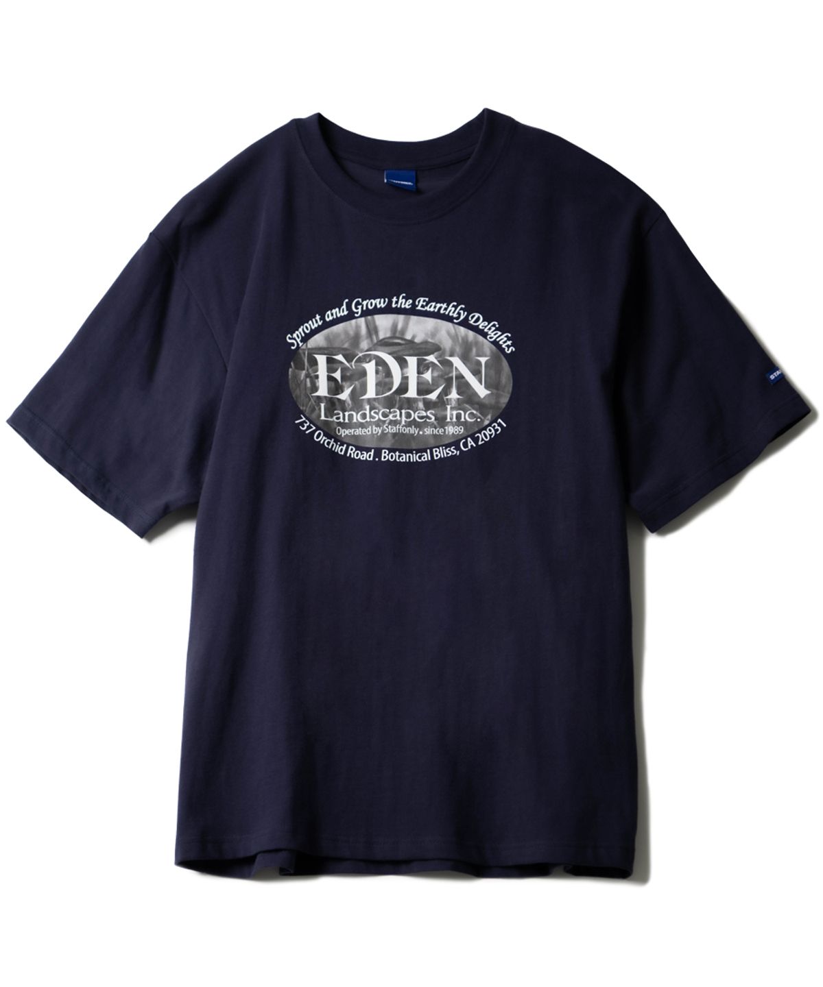 스텝온리(STAFFONLY) EDEN TEE (NAVY)