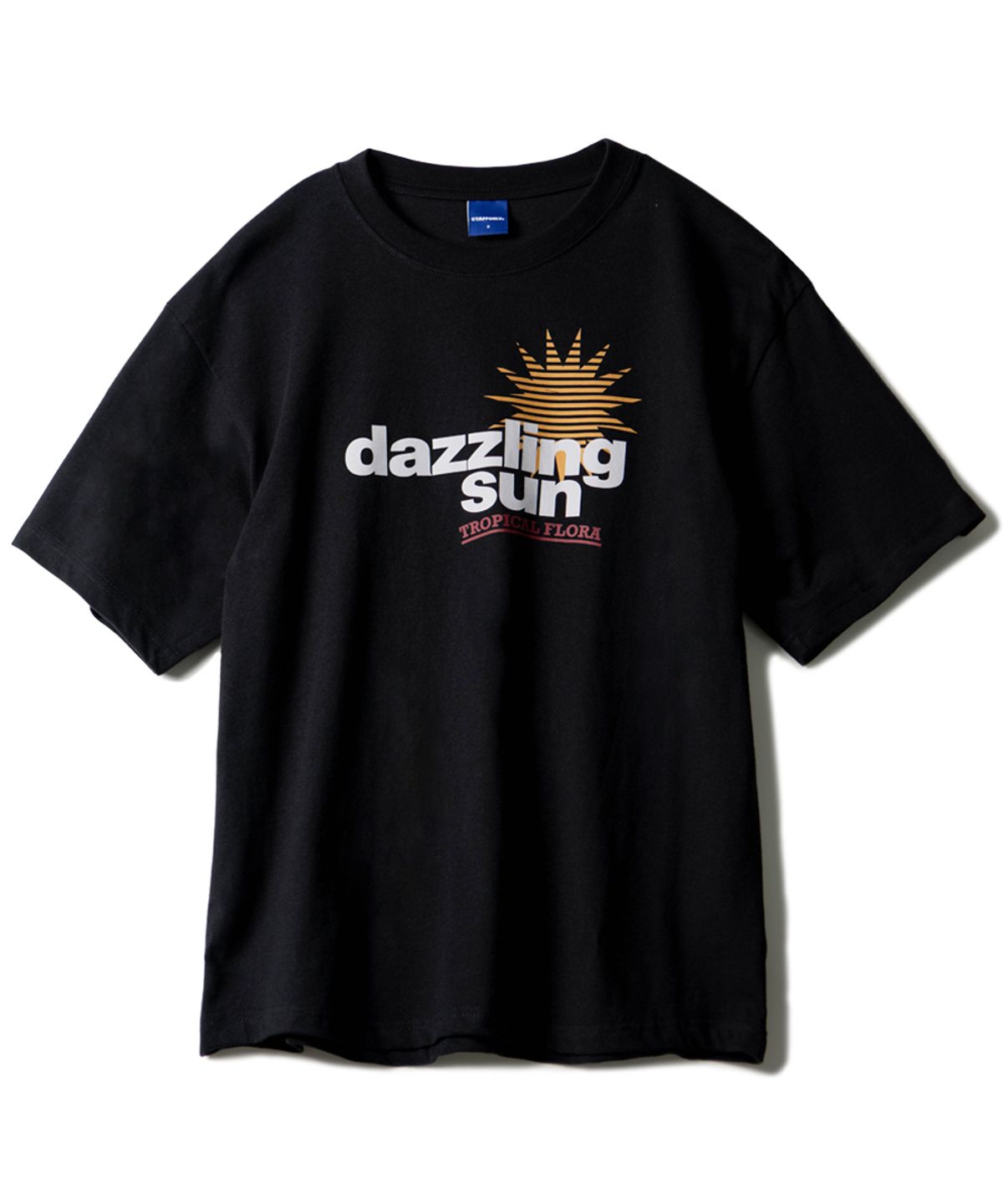 스텝온리(STAFFONLY) DAZZLING SUN TEE (BLACK)