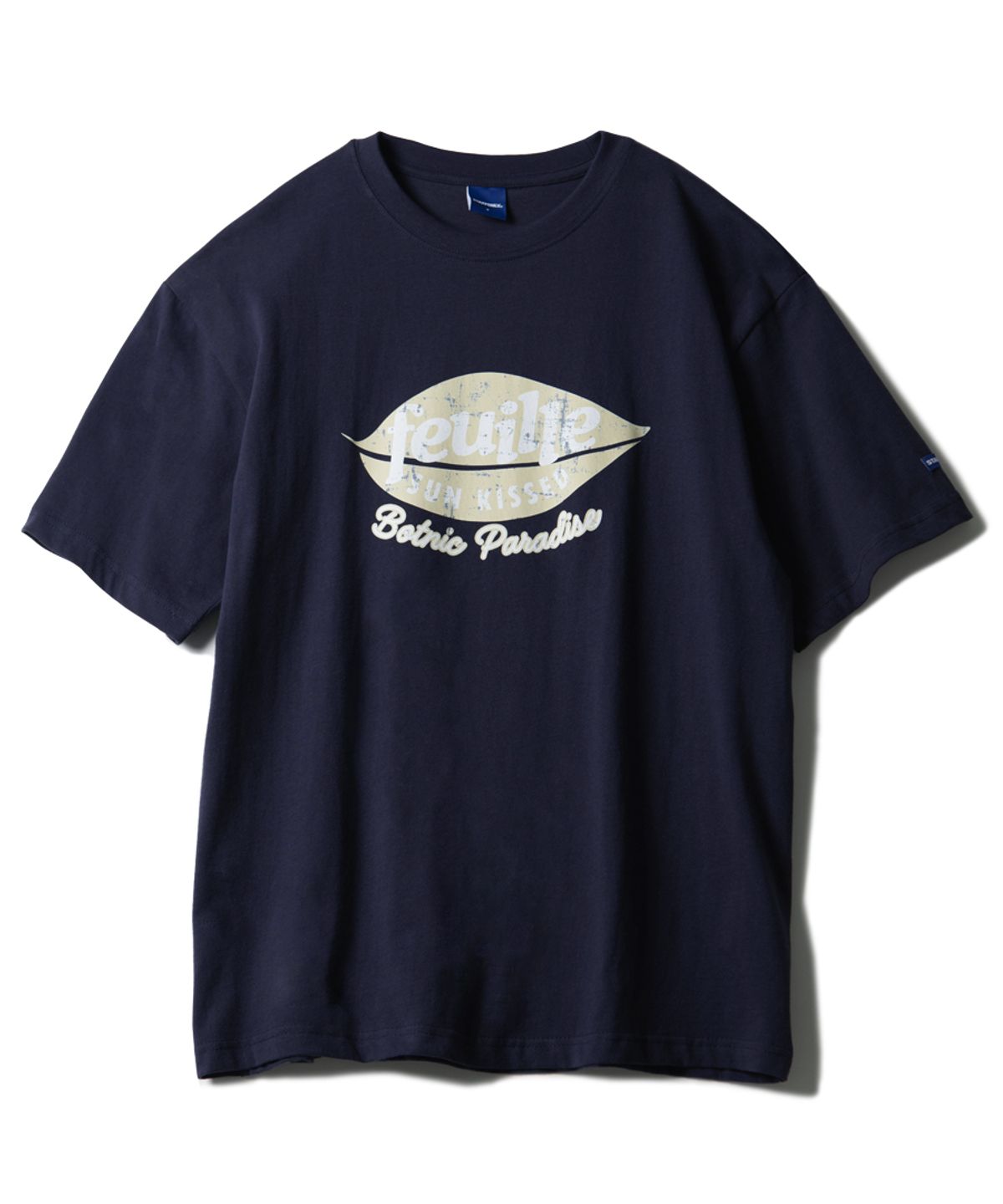 스텝온리(STAFFONLY) FEUILLE TEE (NAVY)