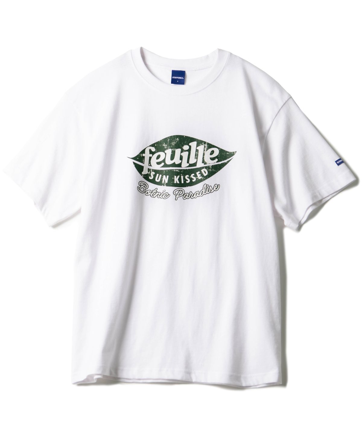스텝온리(STAFFONLY) FEUILLE TEE (WHITE)