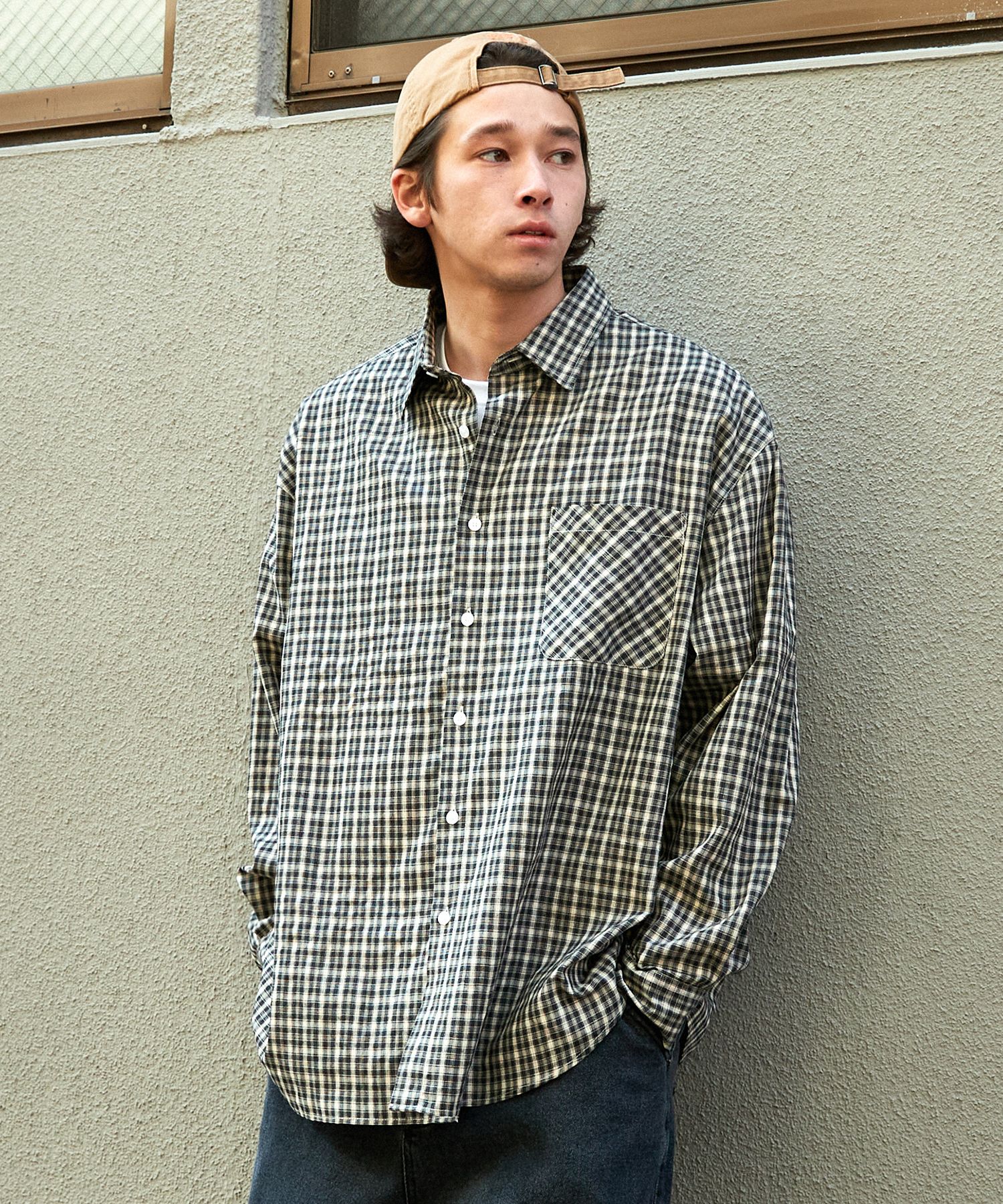 【SATIIIZ】Karen Overfit Check Shirt MUSINSA | MINIMALPROJECT Karen Retro Overfit Check Shirt