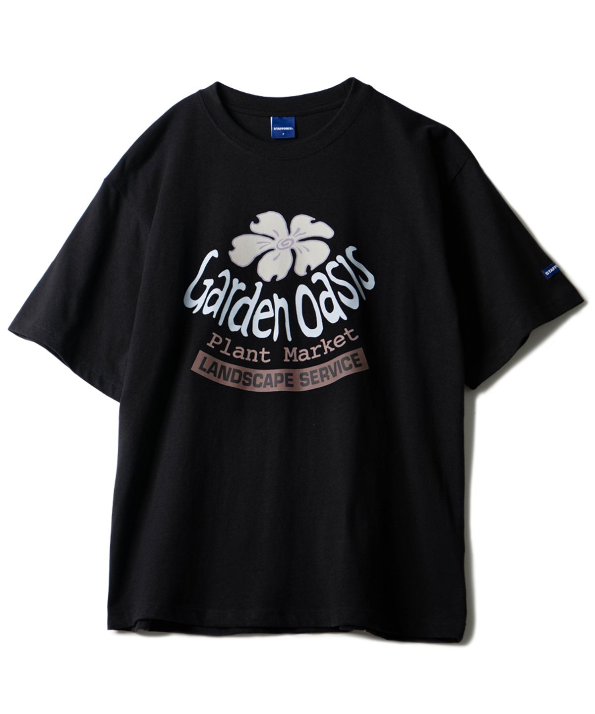 스텝온리(STAFFONLY) OASIS TEE (BLACK)