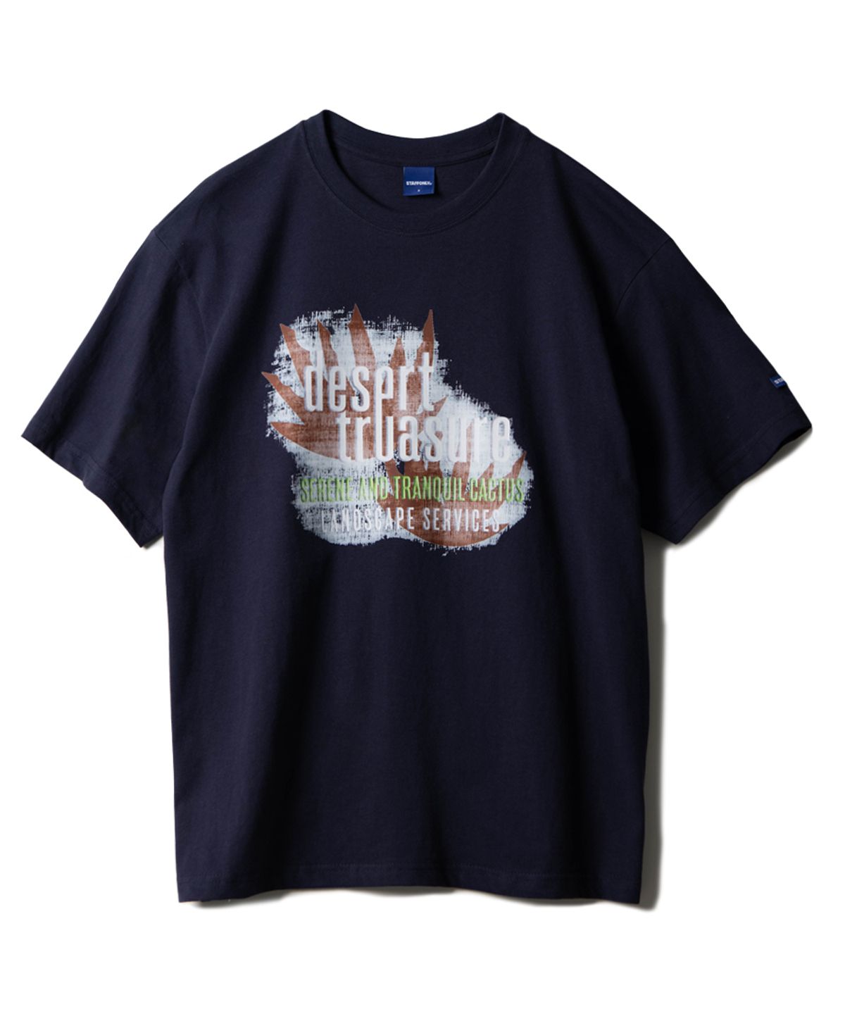스텝온리(STAFFONLY) DESERT TREASURE TEE (NAVY)