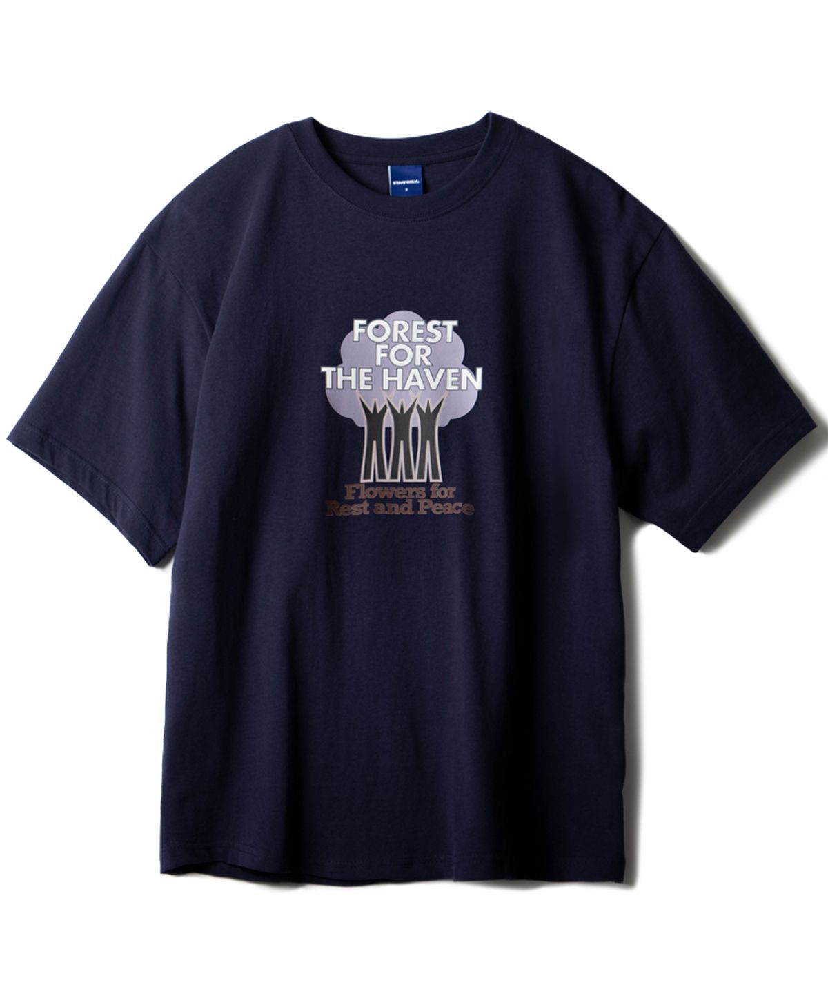 스텝온리(STAFFONLY) TREE TEE (NAVY)